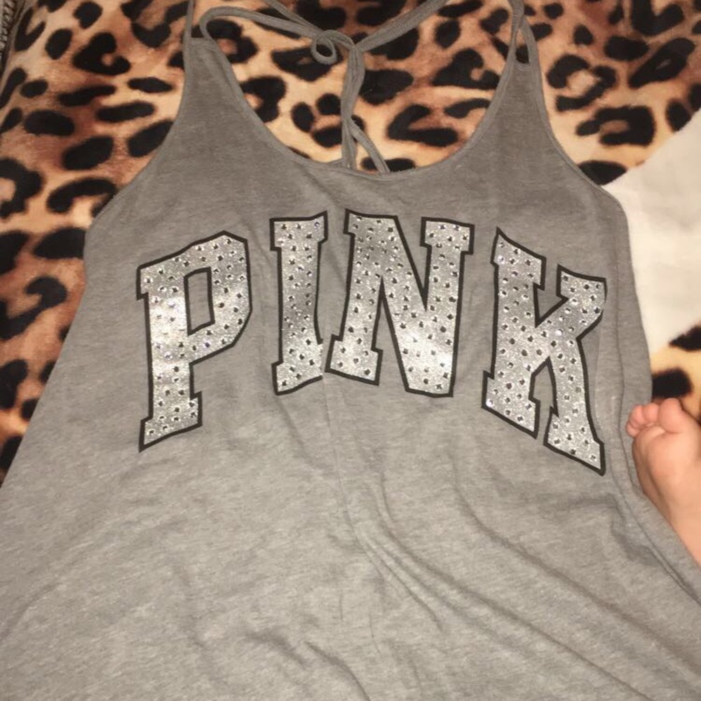 Pink tank top